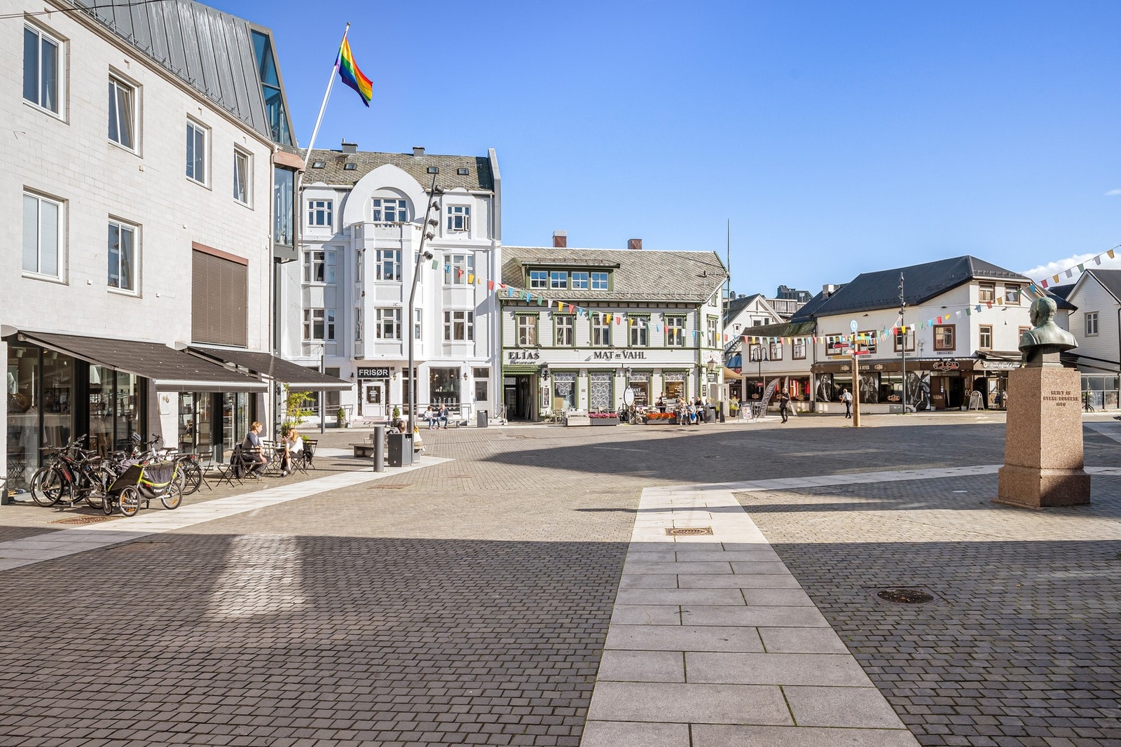 Nydelige Harstad sentrum Galleribilde