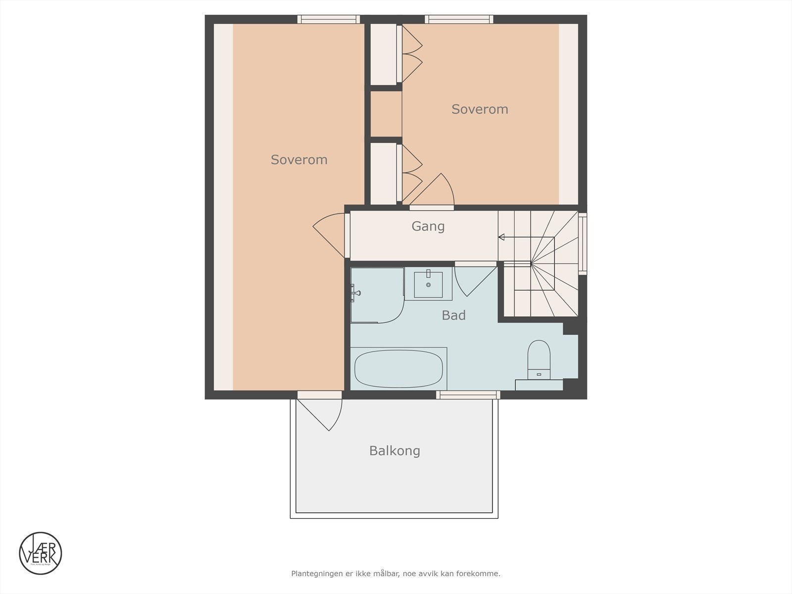 Planskisse 2. etasje Galleribilde