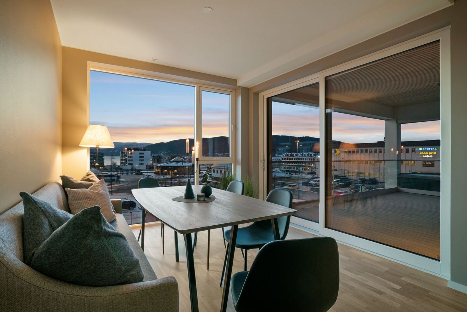 Det er svært stemningsfullt her, også på kveldstid. Galleribilde