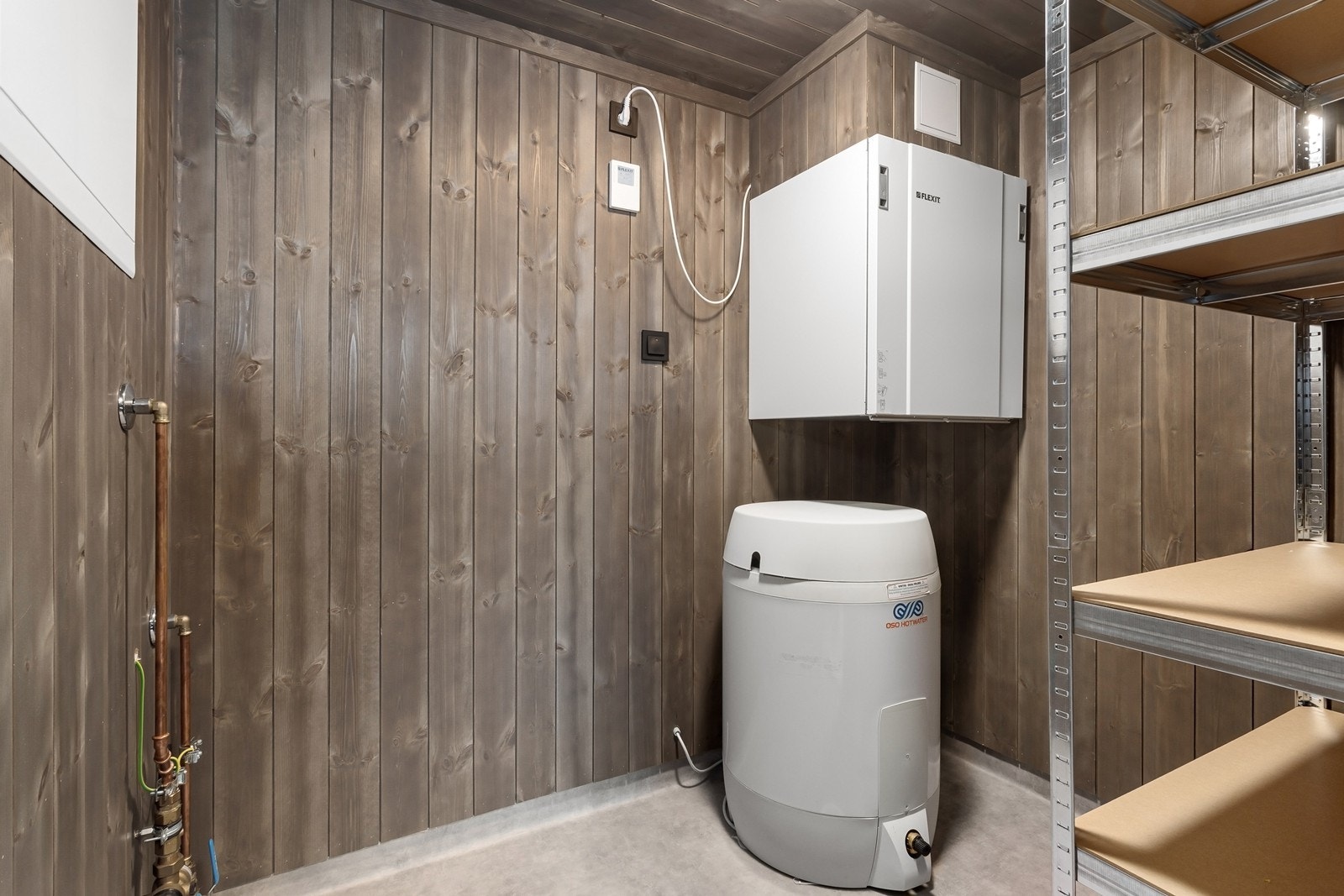 Teknisk rom. Galleribilde