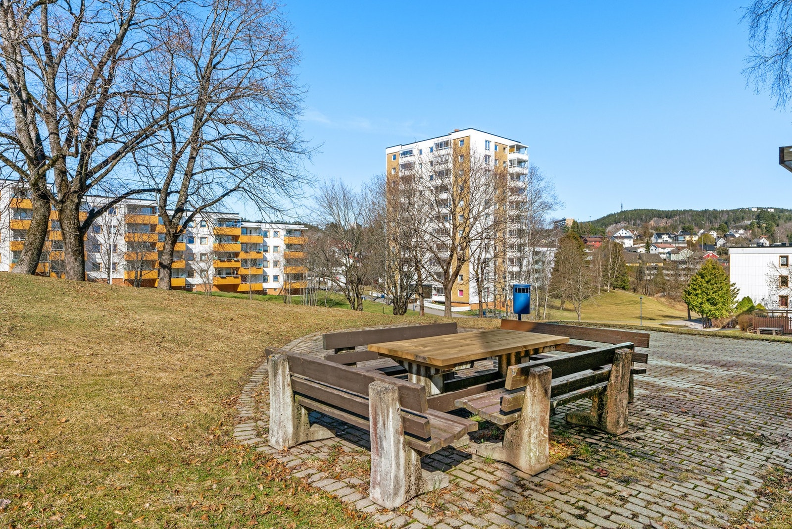 Borettslagets har fellesområder med sittegrupper Galleribilde