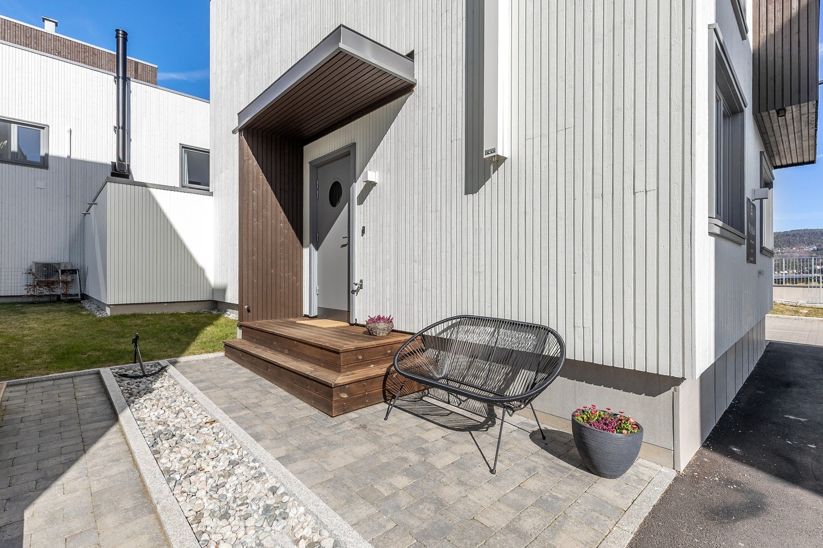 Hyggelig inngangsparti Galleribilde