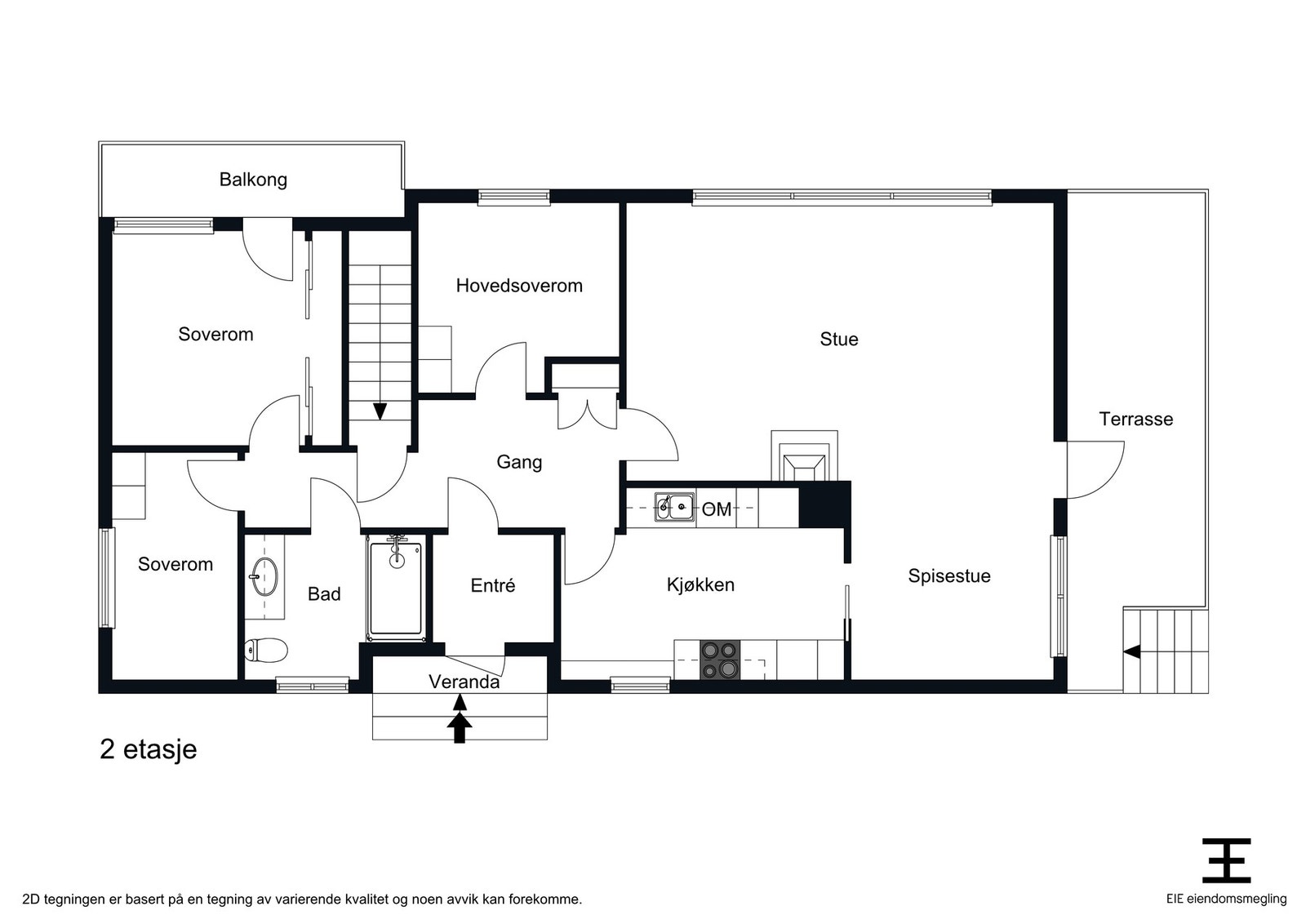 Planskisse Galleribilde