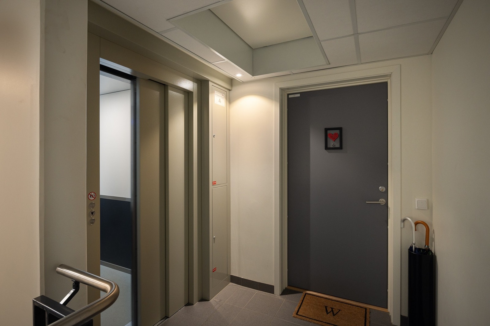 Heisadkomst til boligen. Galleribilde