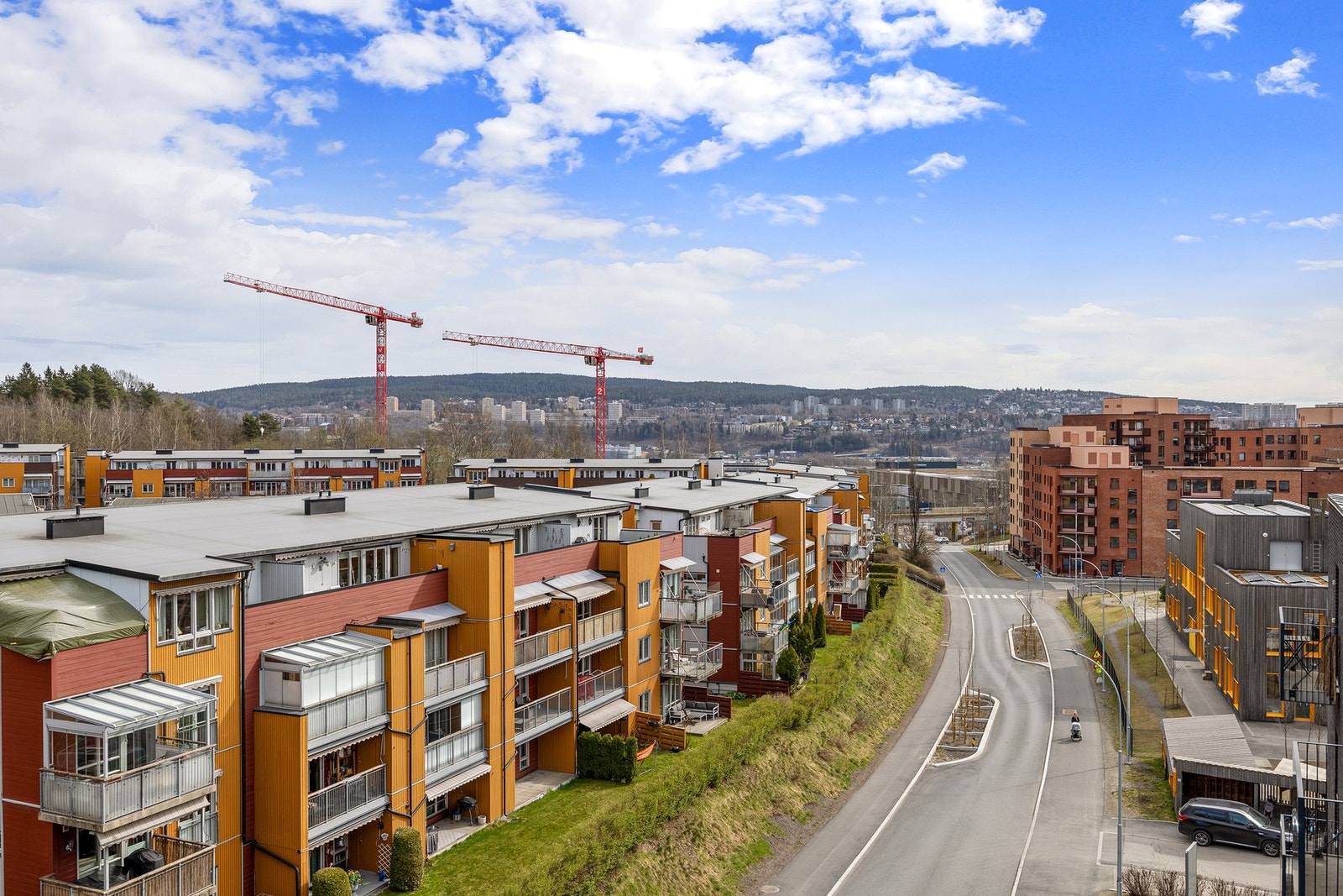 Flott og luftig utsikt! Få minutters gange til Vollebekk T-bane. Galleribilde