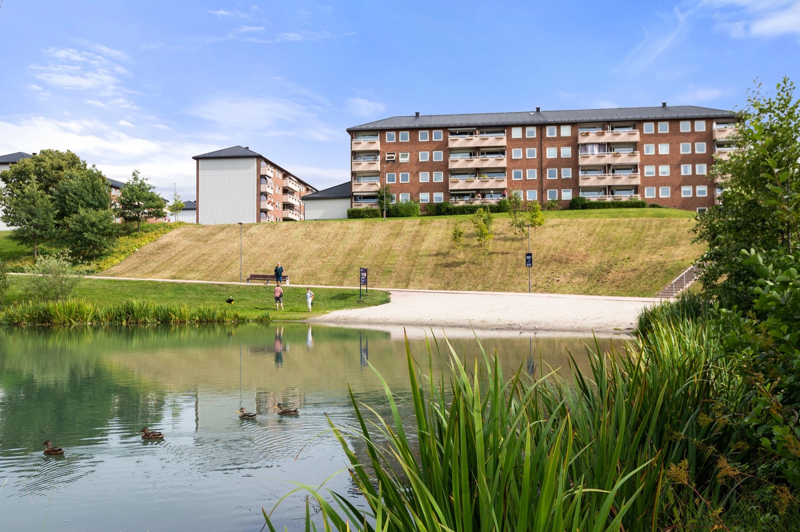 Kort vei til fantastiske Bjerkedalen Park. Galleribilde