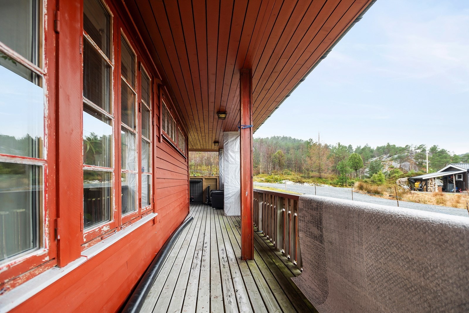 Sør og vestvendt terrasse Galleribilde