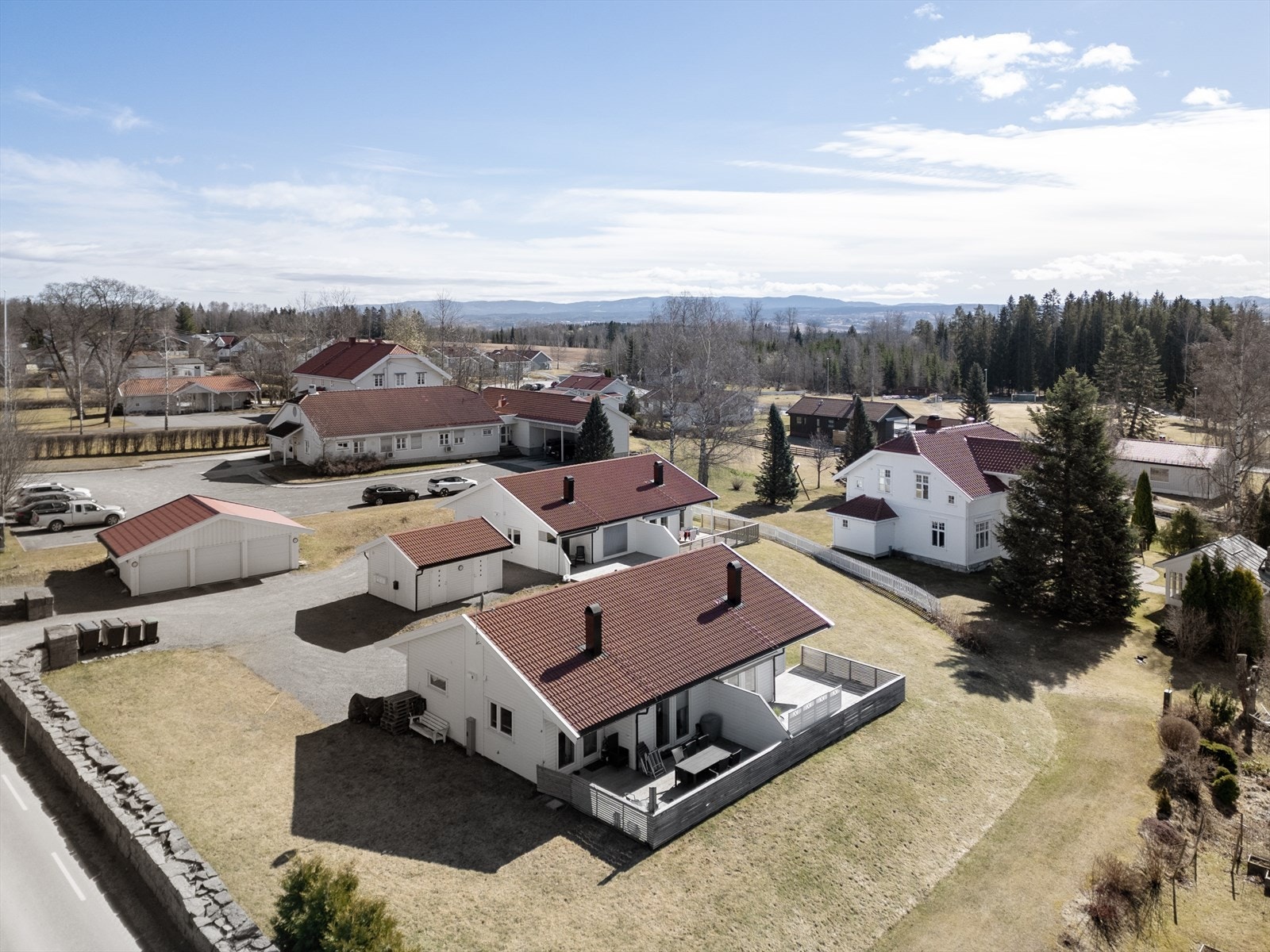 Felles tomt for 2 tomannsboliger. Galleribilde