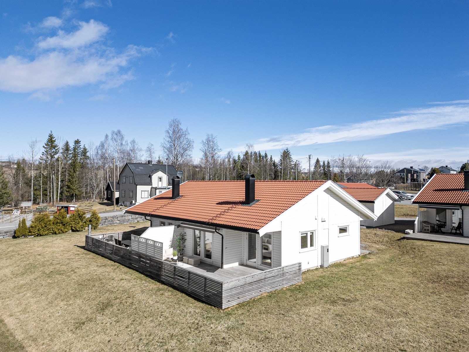 Praktisk planløsning med alt på en flate. Galleribilde