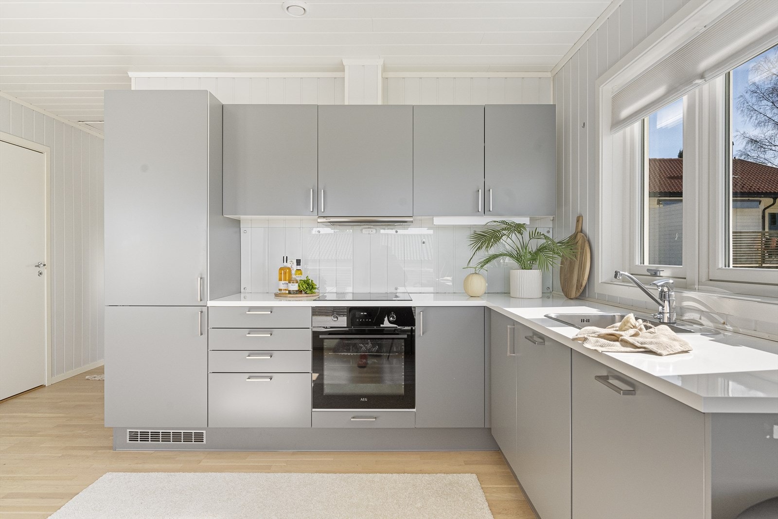 Innredning i vinkel. Galleribilde