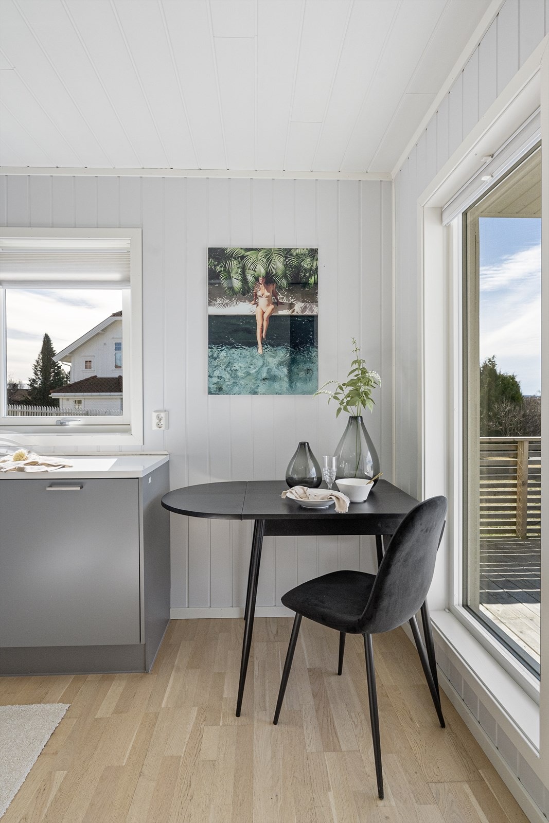 Koselig spiseplass. Galleribilde