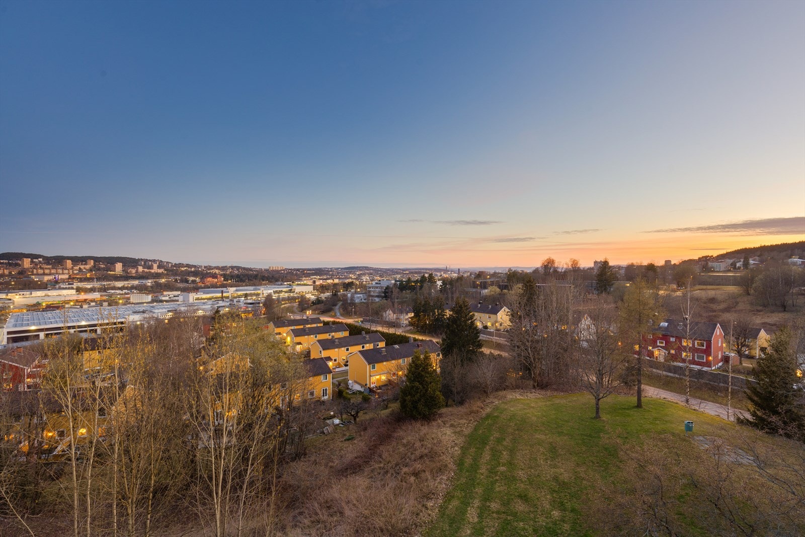 Utsikt fra balkongen. Galleribilde