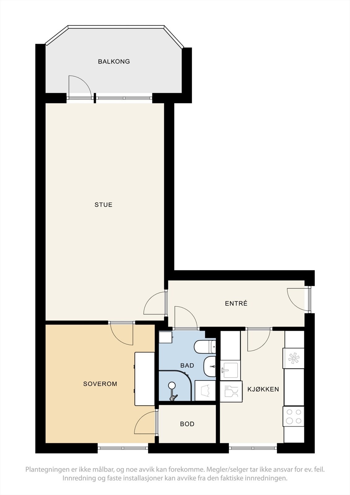 Plantegning. Galleribilde