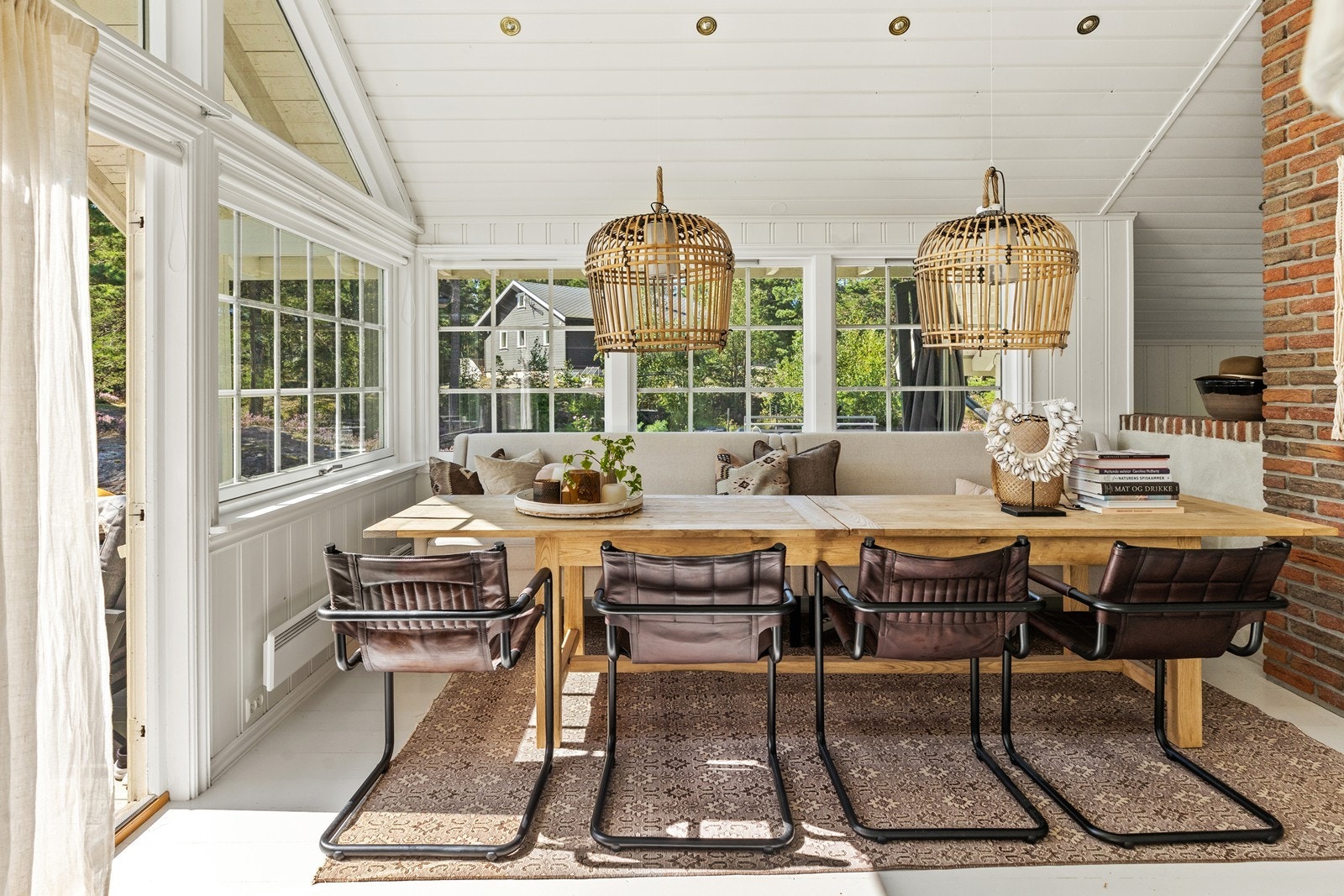 Fritidsboligen er omtalt som "Norges Vakreste Sommerhjem" i Maison Galleribilde