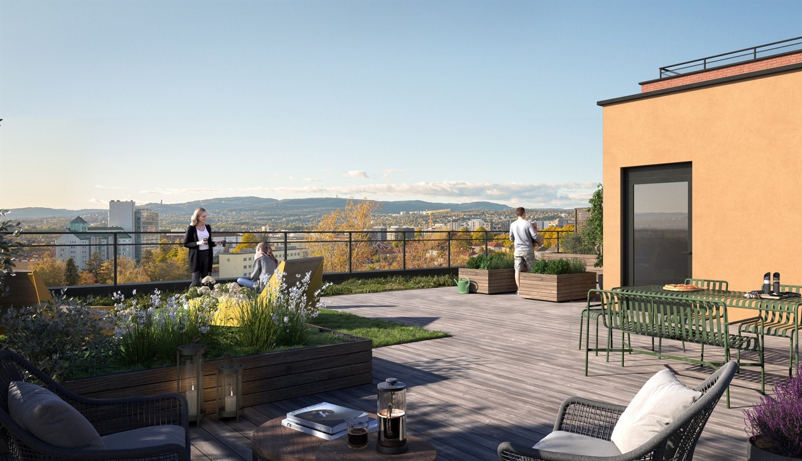 Bygg A1 Taketerrasse Galleribilde