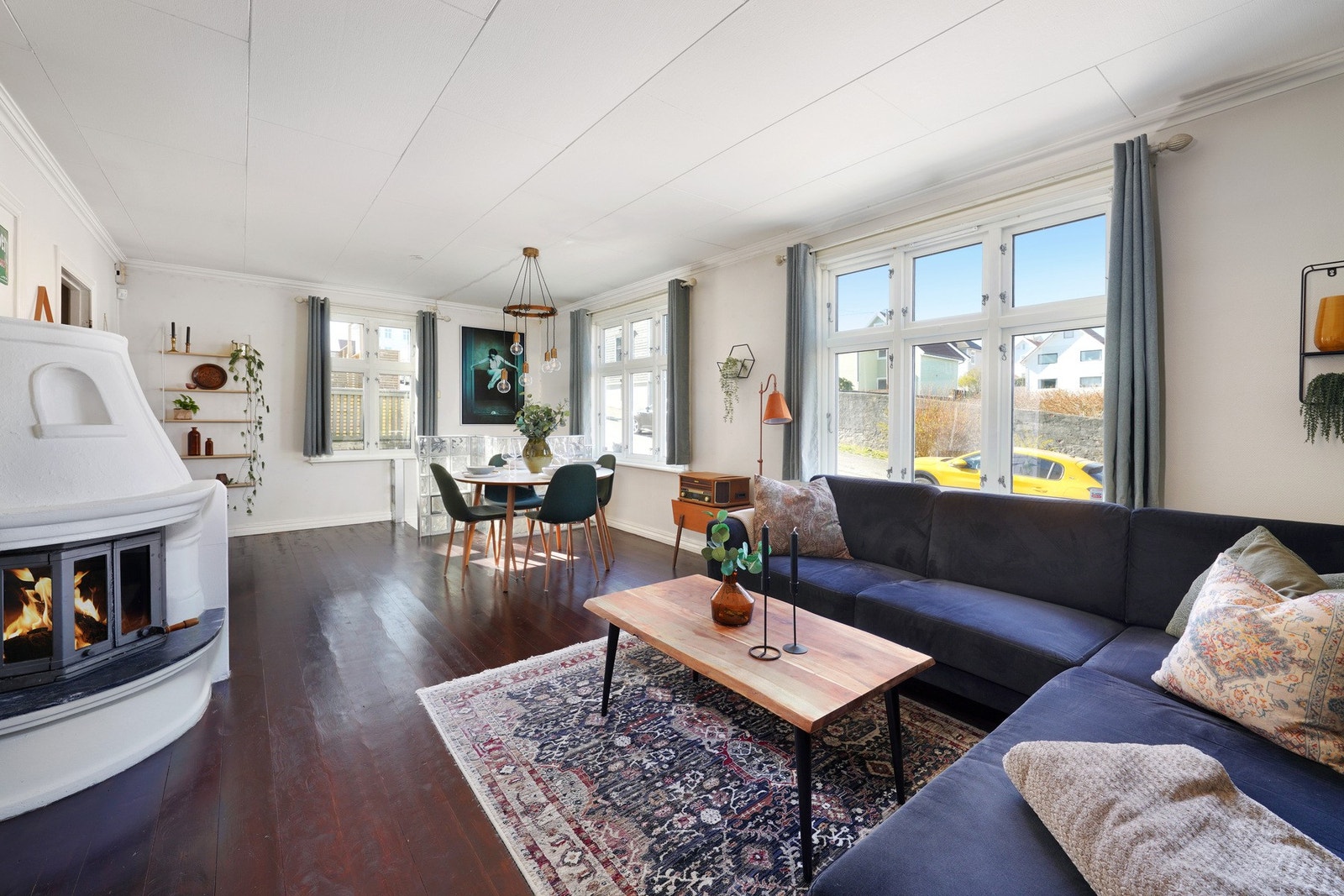 Leiligheten ligger i en høy 1.etasje med lite innsyn. Galleribilde