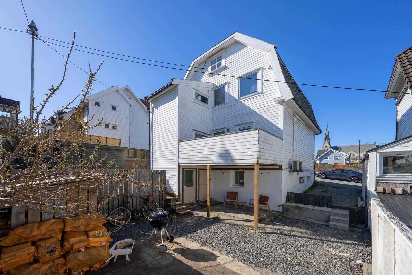 Felles uteområde. Galleribilde