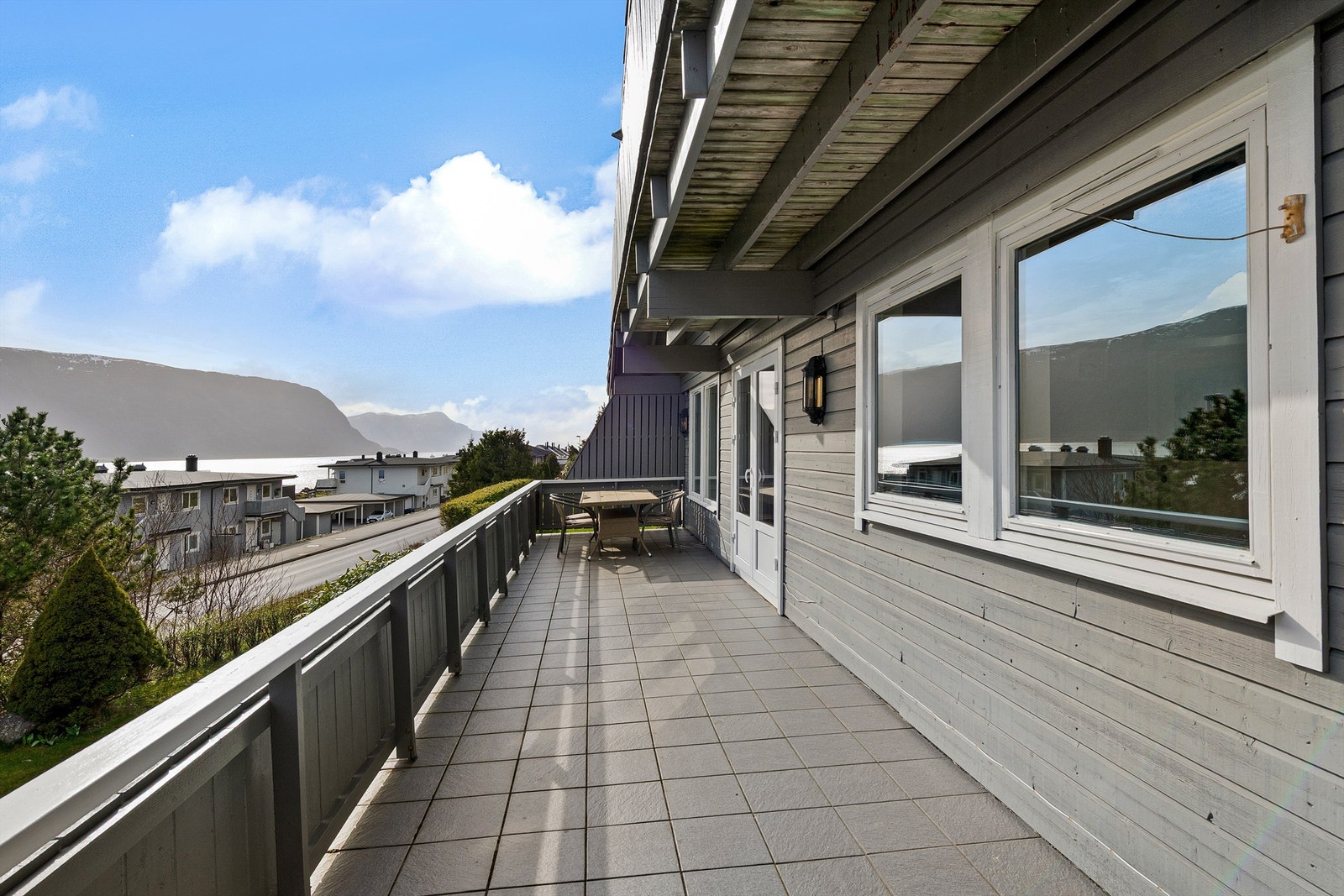 Terrassen er 32 kvm Galleribilde