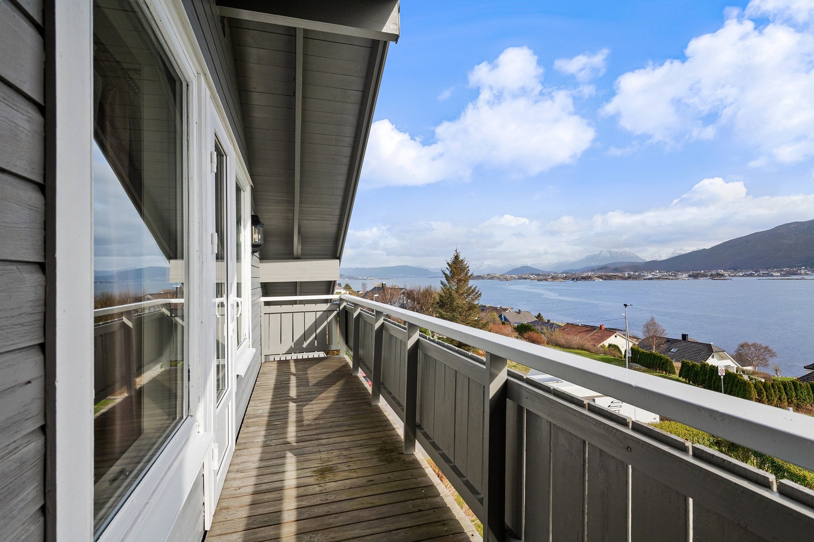 Terrasse får du også i øverste etasje Galleribilde