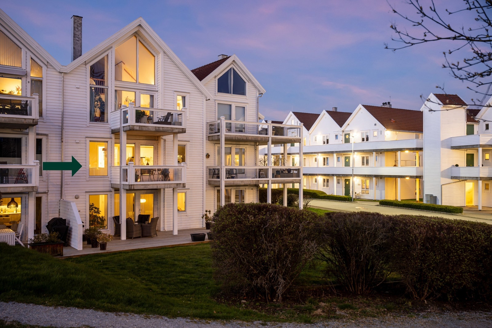 Velholdte og fine fellesområder. Galleribilde