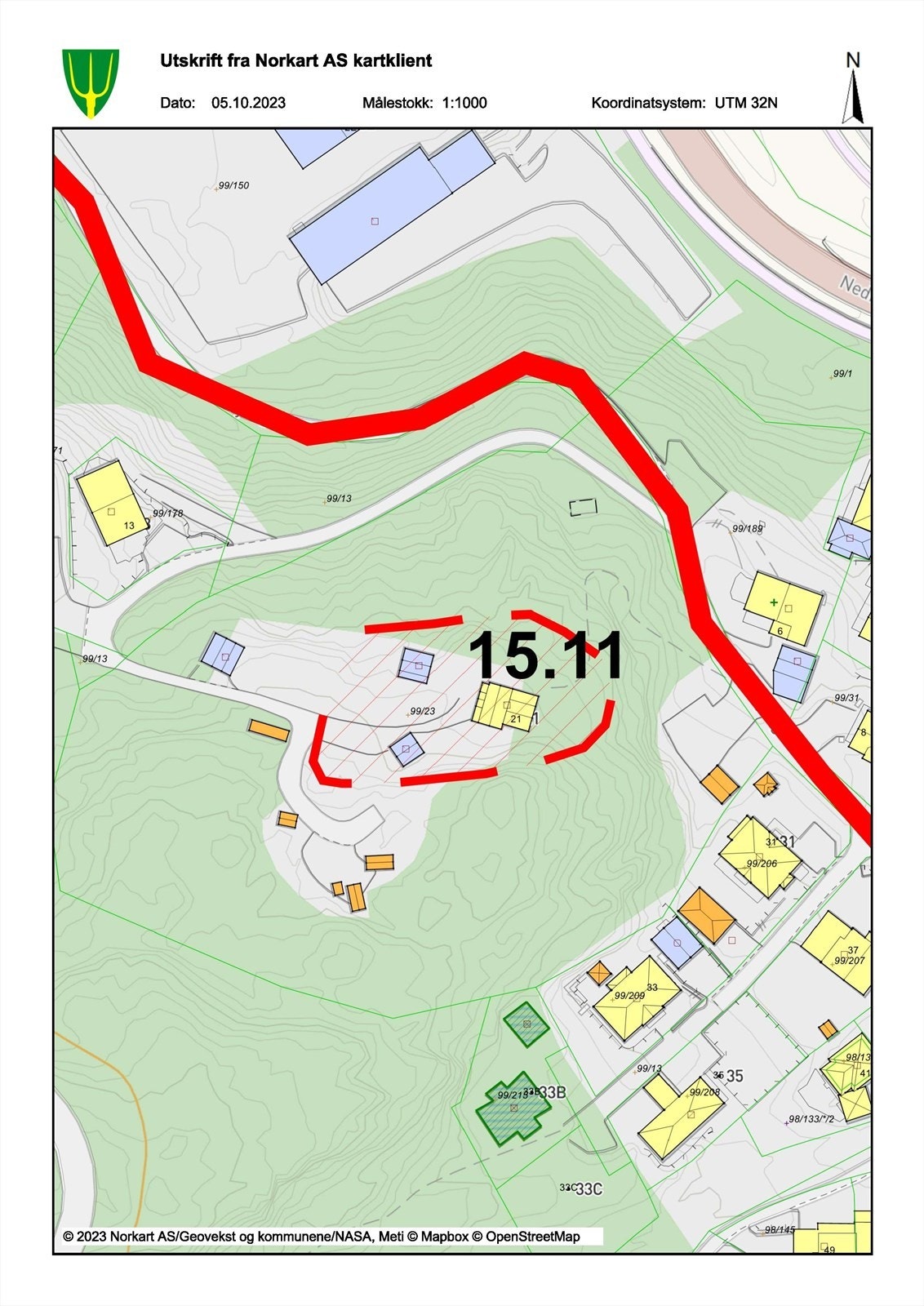 Med tomt på over 14 mål er det mye som kan gjøres, enten du vil beholde naturen eller investere i videreutvikling. Deler av tomten er i reguleringsplankart angitthensynsone - bevaring kulturmiljø (se markering i rødt rundt enebolig, stabbur og uthus.) Galleribilde