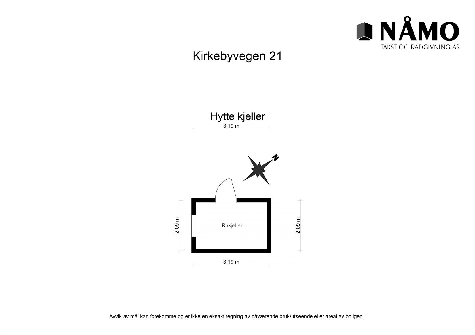 Hytte kjeller - Kirkebyvegen 21 Galleribilde