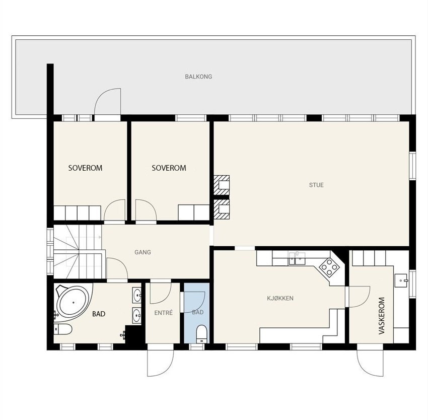 Første etasje Galleribilde