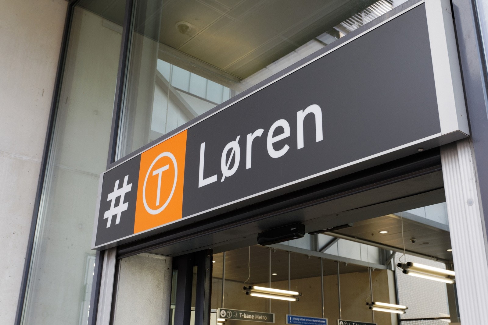 Det er svært kort avstand til T-bane og gode kollektivtilbud Galleribilde