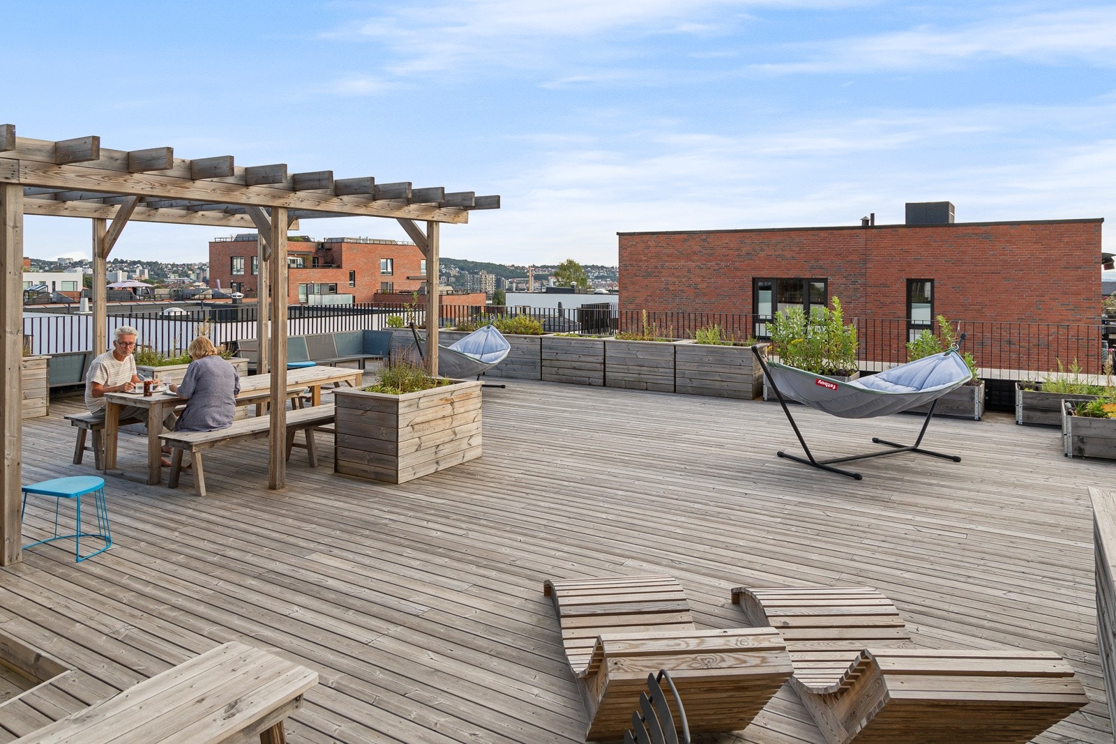 Felles takterrasse Galleribilde