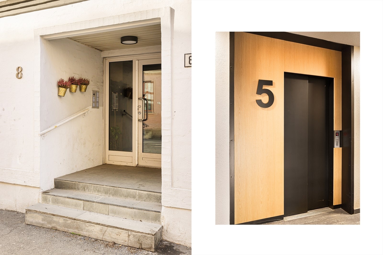 Boligen ligger i byggets 5. etasje med heisadkomst. Galleribilde