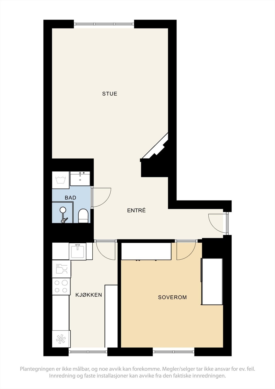 Plantegning. Galleribilde