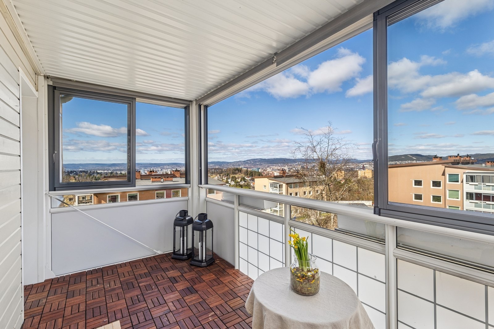 Herfra er det fantastisk utsikt! Galleribilde