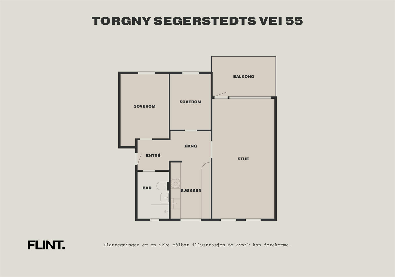 Planskisse Galleribilde