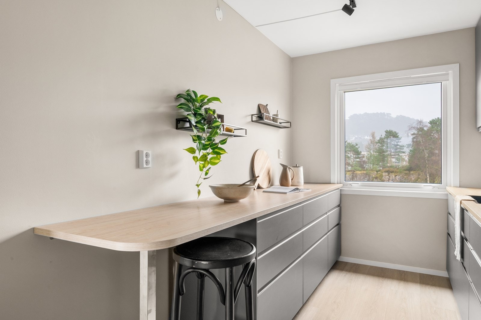 Frokosthjørne for måltider på farten Galleribilde