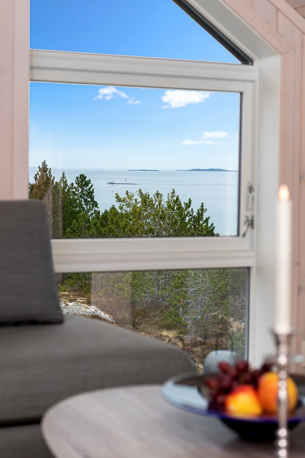 Utsikt fra loftstue Galleribilde