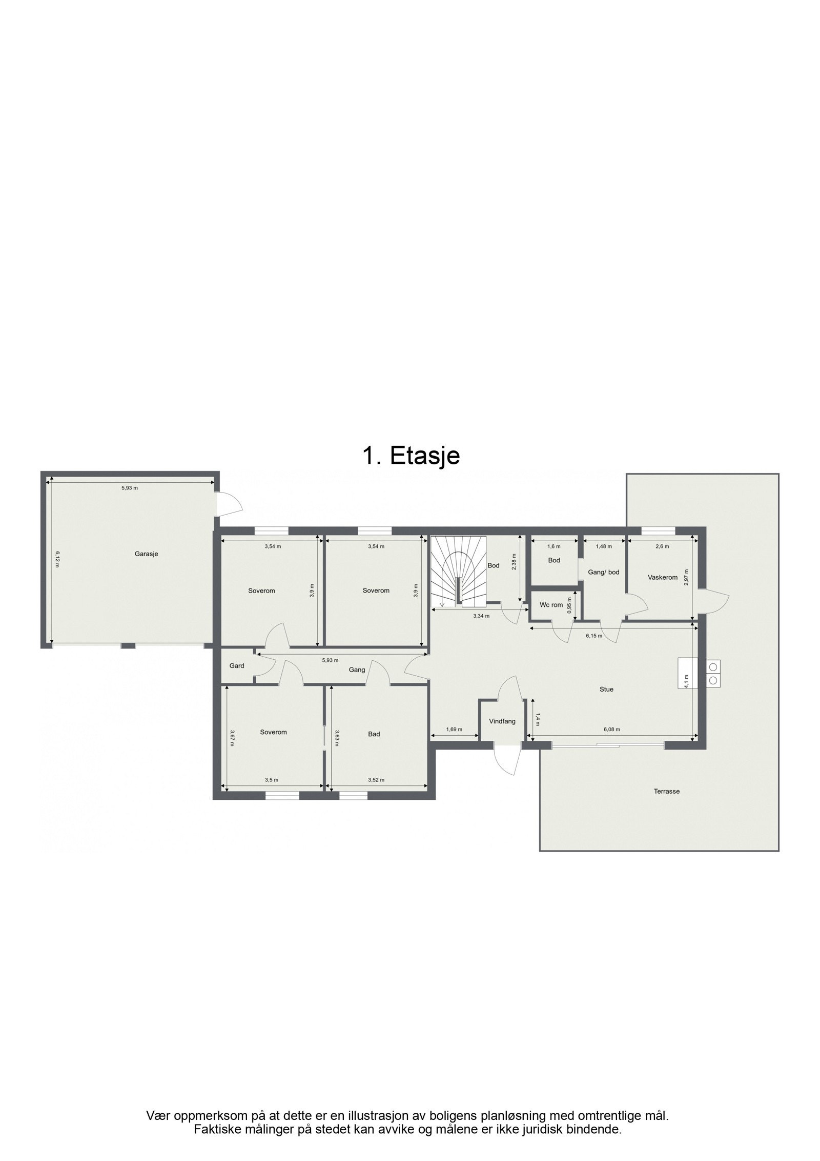 1.Etasje Galleribilde