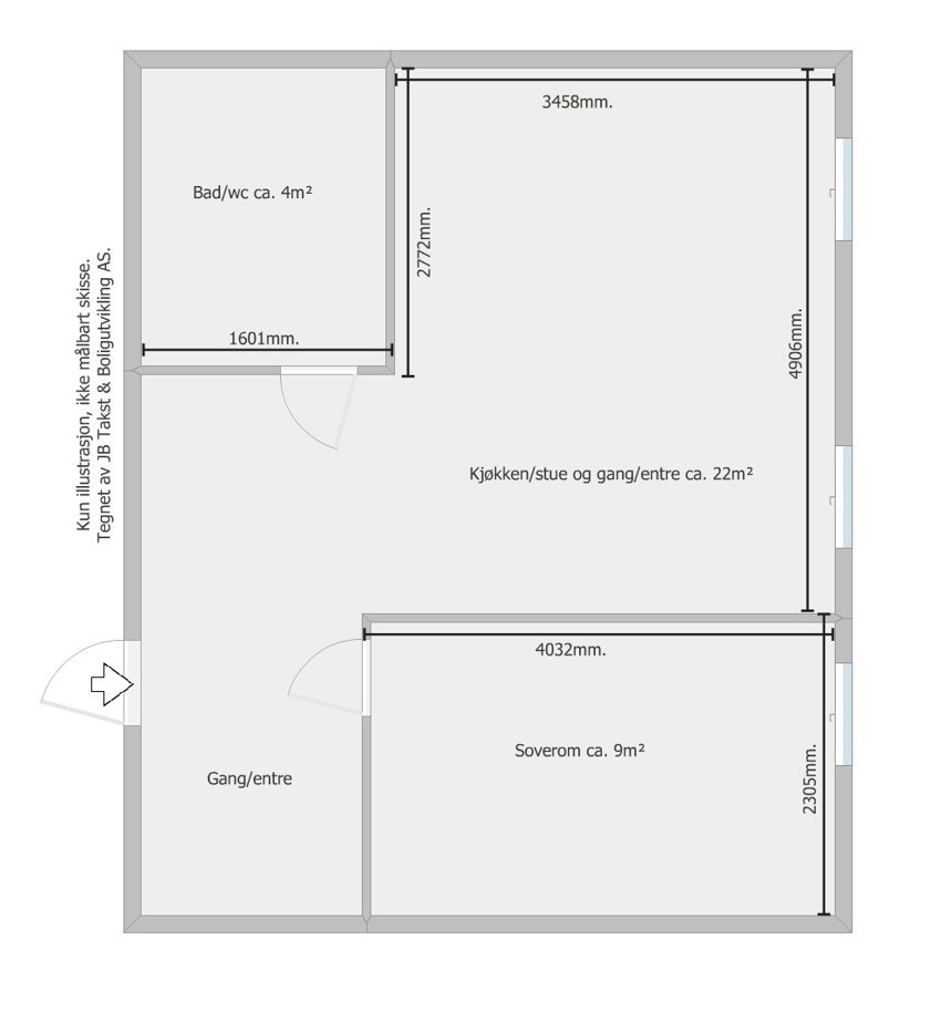 Gjennomtenkt planløsning. Her er ingen kvadratmeter overlatt til tilfeldighetene. Galleribilde