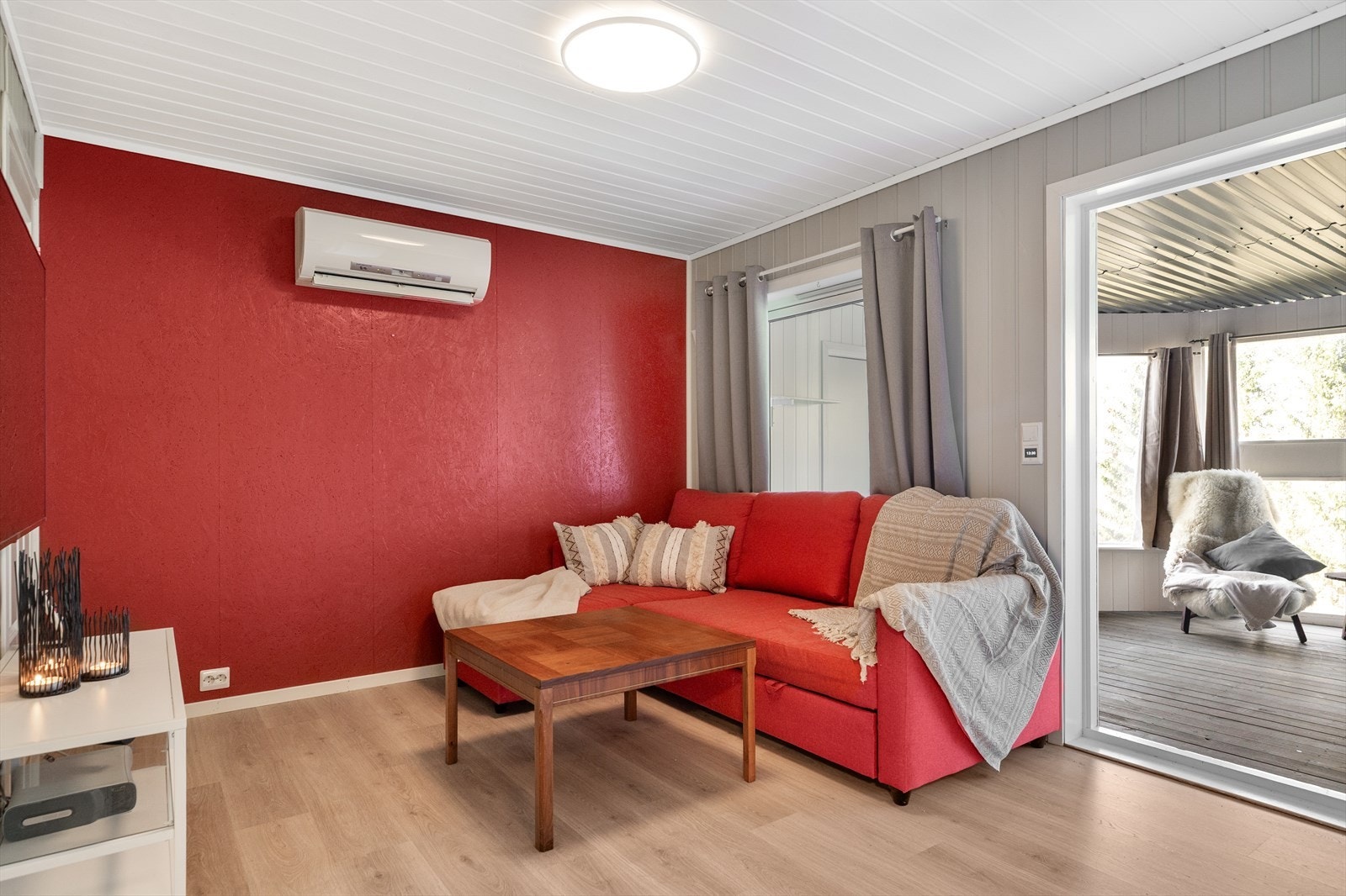 Her får du direkte adkomst til innebygd terrasse. Galleribilde