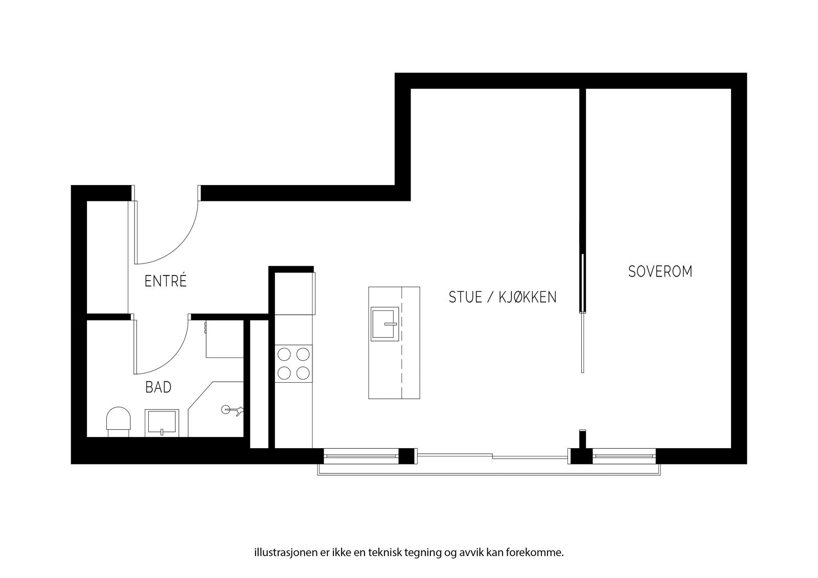 Plantegning. Galleribilde