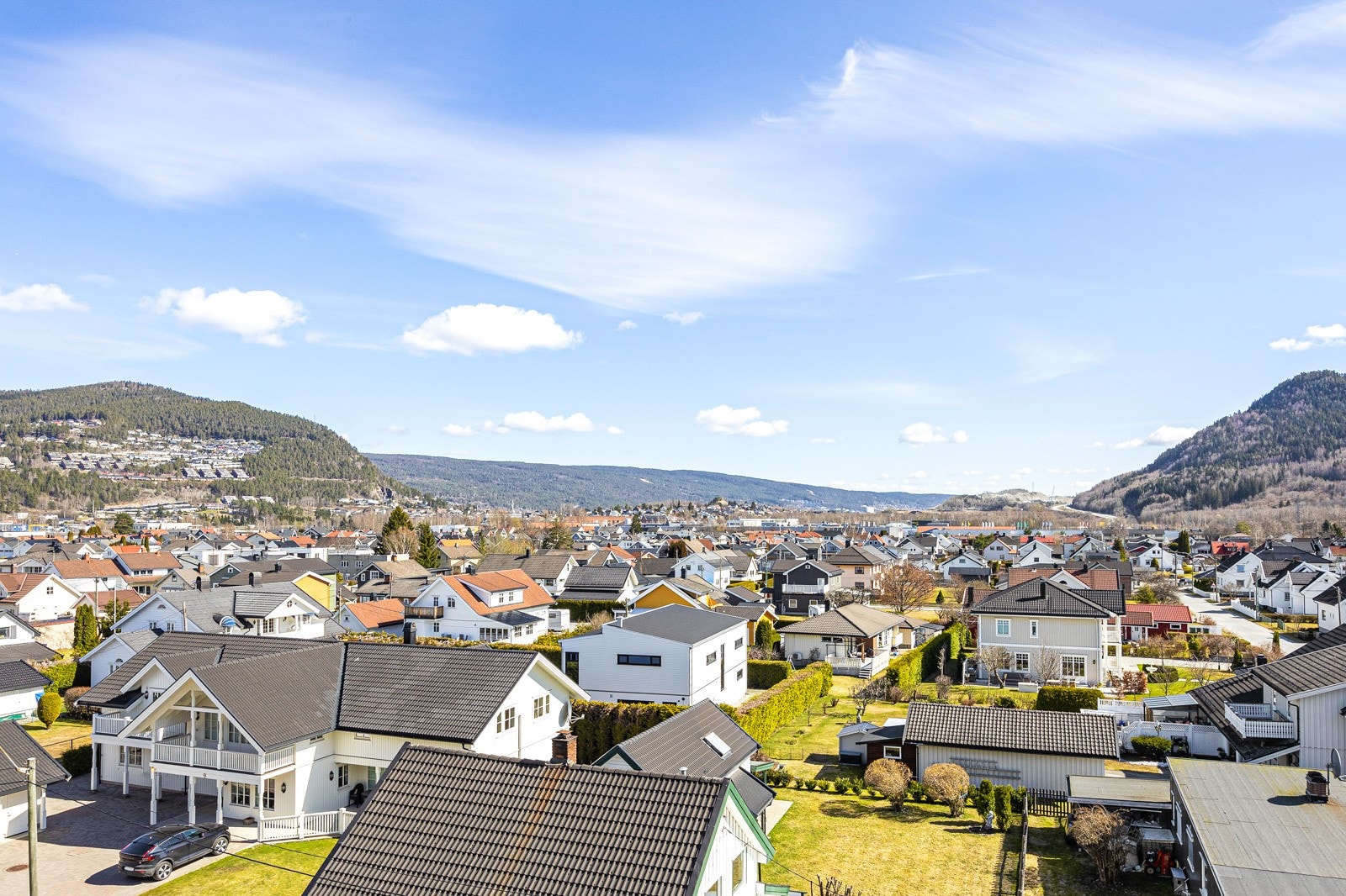 Utsikt fra soverom nummer tre. Galleribilde