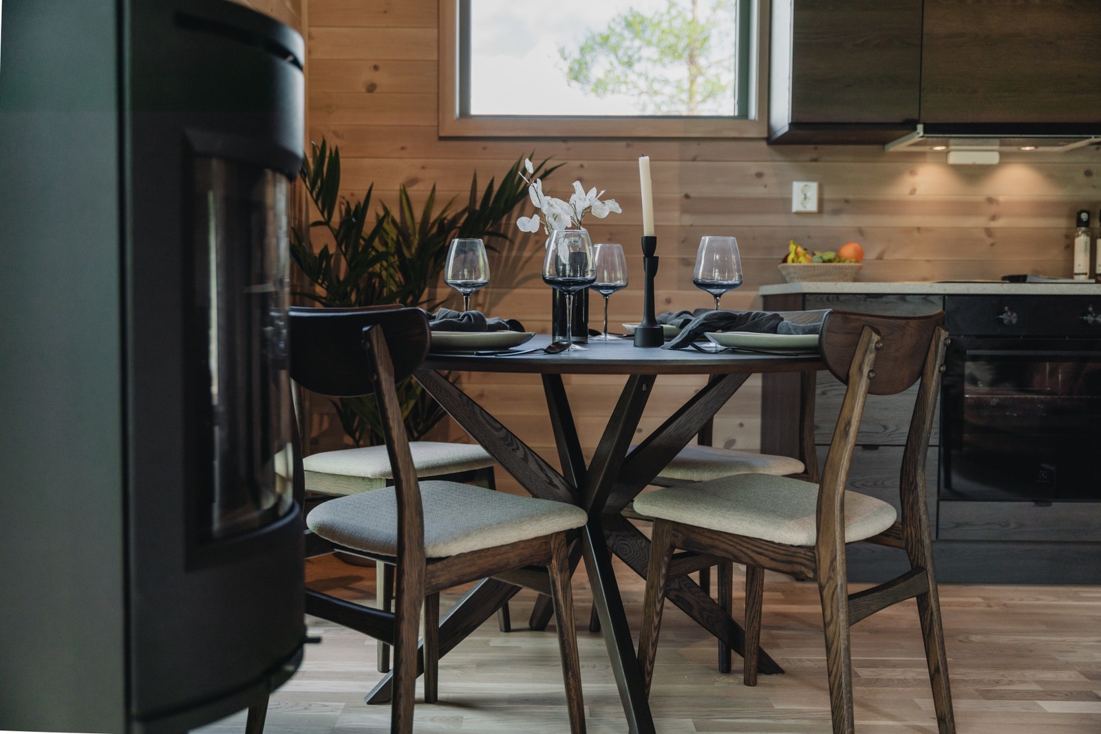 Interiør prosjektert hytte Galleribilde