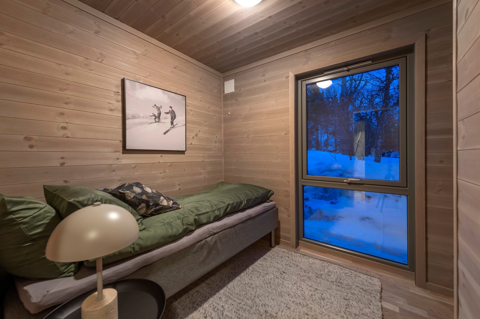 Interiør prosjektert hytte Galleribilde