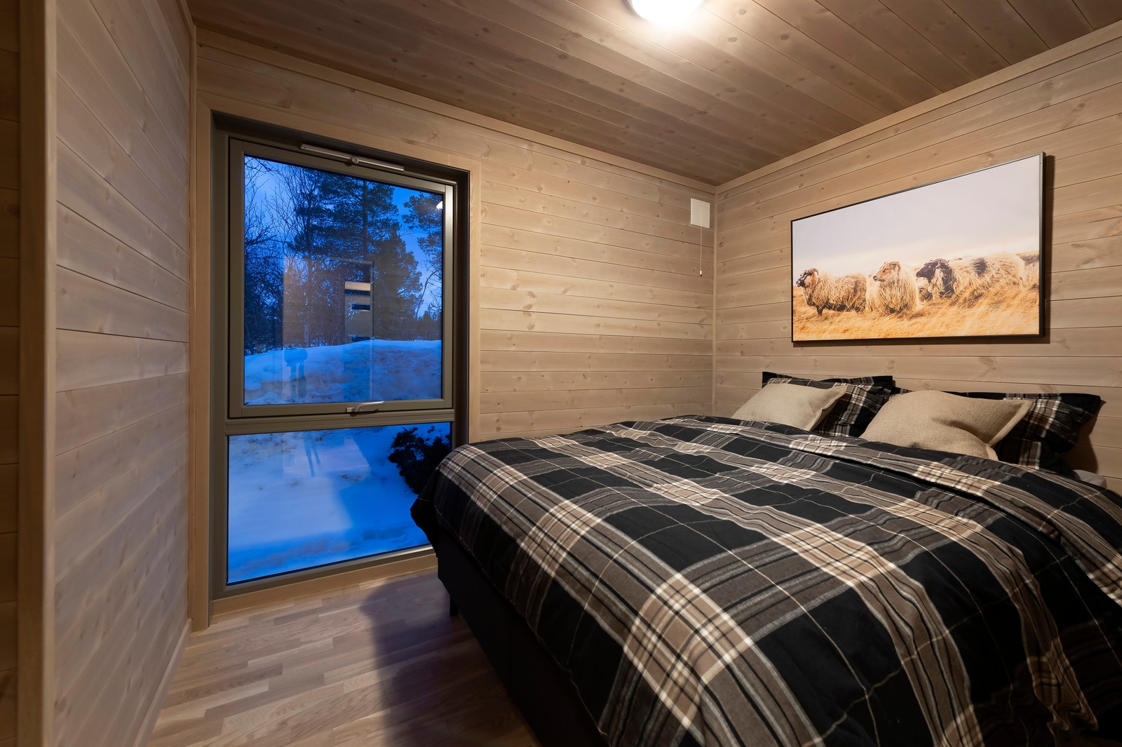 Interiør prosjektert hytte Galleribilde