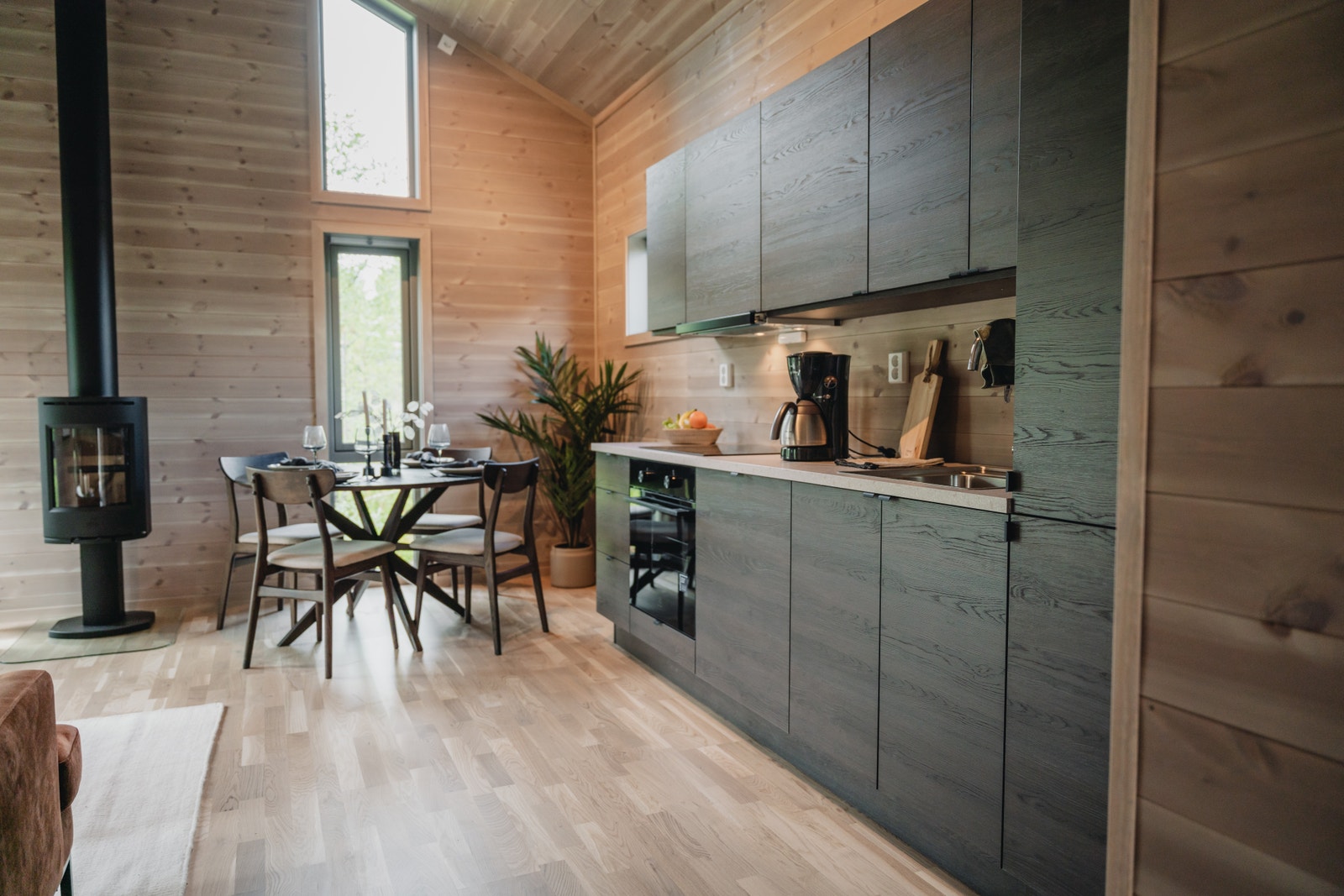 Interiør prosjektert hytte Galleribilde