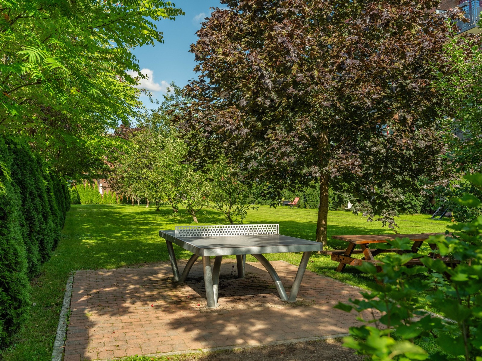 Her er det også bordtennisbord. Galleribilde