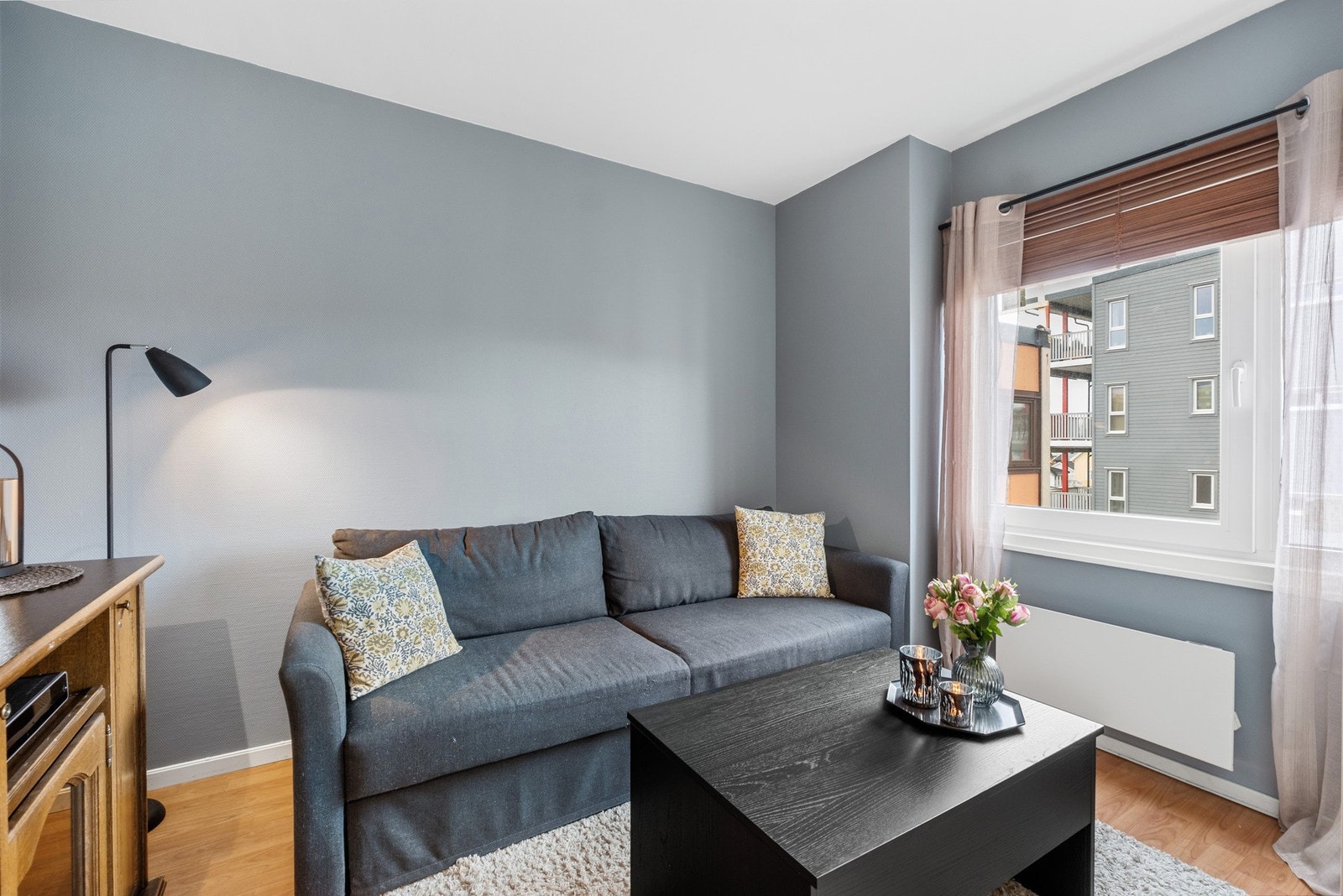 Her har du en arealeffektiv 1-romsleilighet Galleribilde