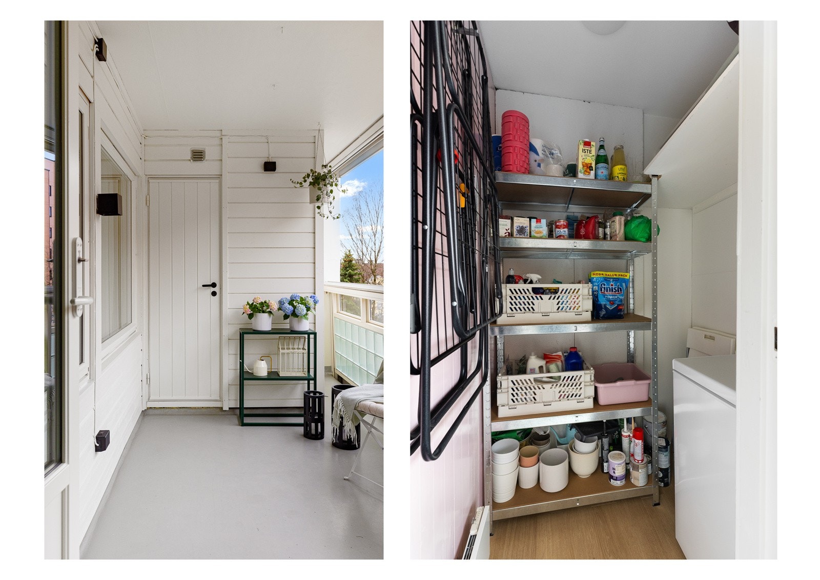 Meget godt med oppbevaring i bod på balkongen! Galleribilde