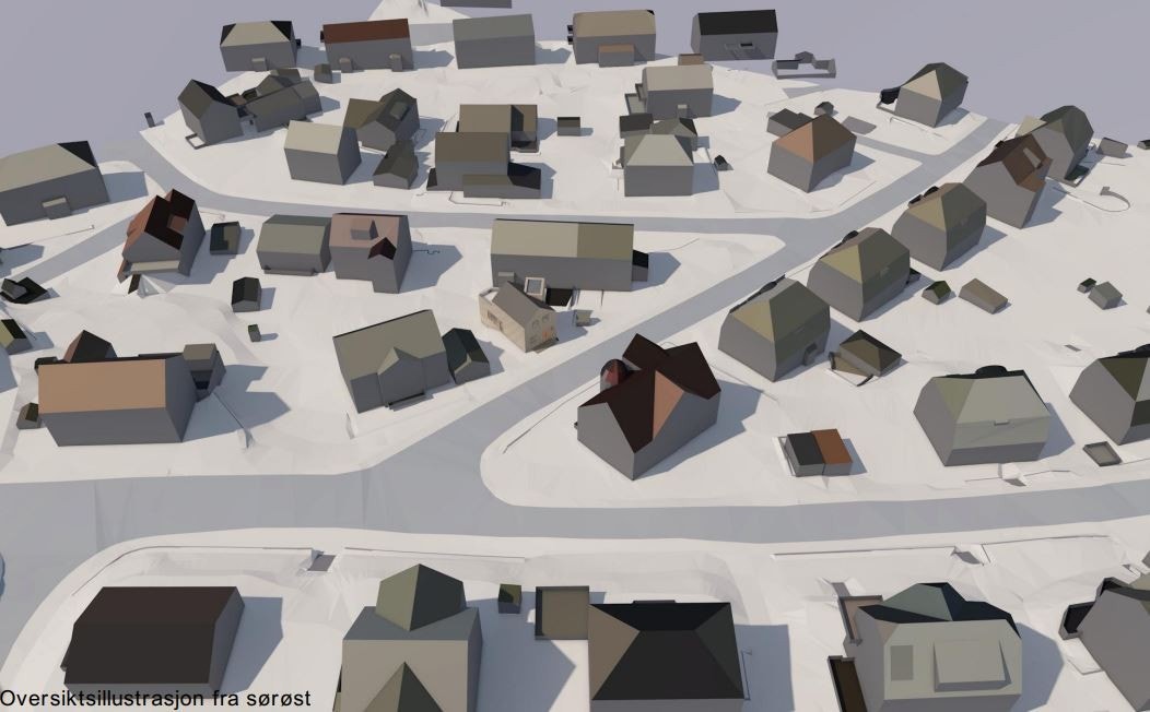 Tegningene er utarbeidet av Agraff Arkitektur AS, som også har vært ansvarlig søker for rammetillatelsen - rammetillatelsen ligger vedlagt i salgsoppgaven. Galleribilde