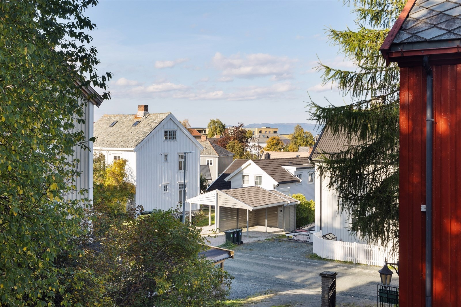 Utsikt fra tiltenkt terrasse Galleribilde