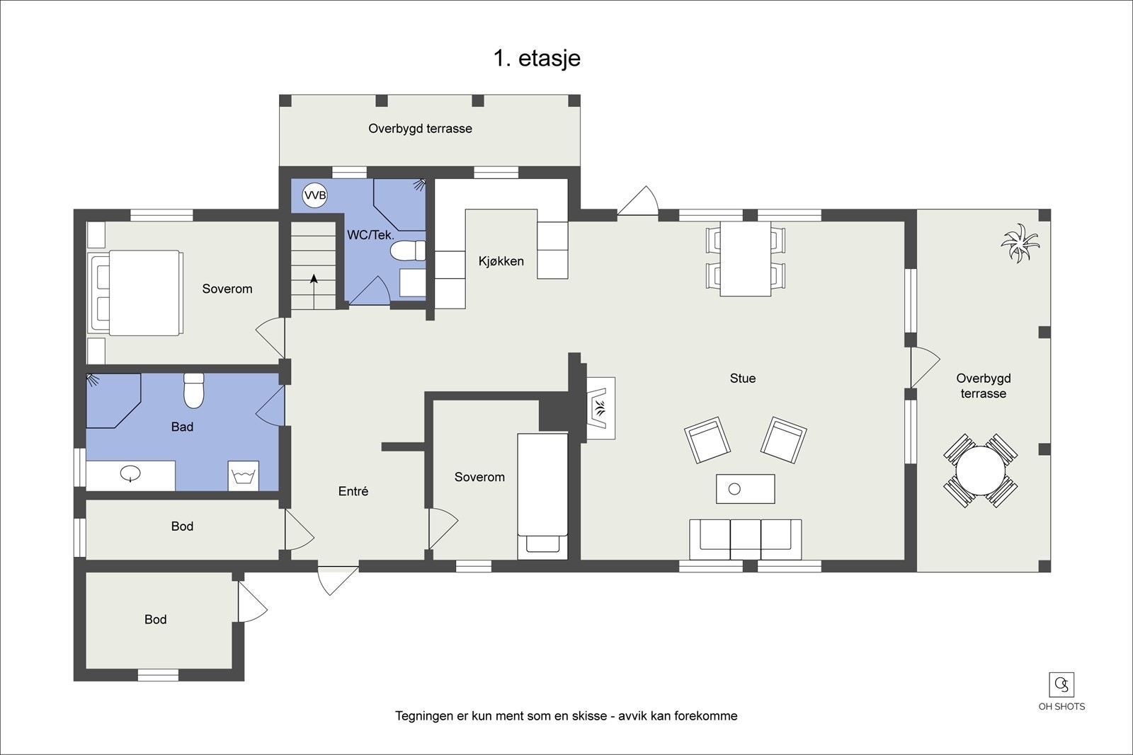 1. etasje. Galleribilde